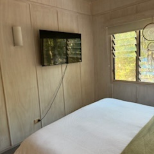 Couran Cove Eco Cabin 2 Bedrooms Bedroom Image