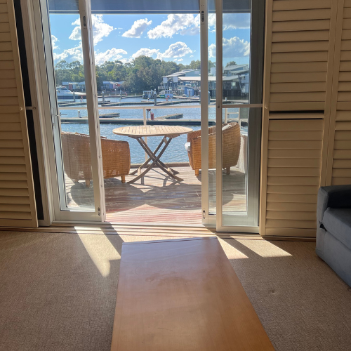 Couran Cove Studio Apartment MN2 Balcony Doors Image Couran Cove Studio Apartment MN2 Balcony Doors Image