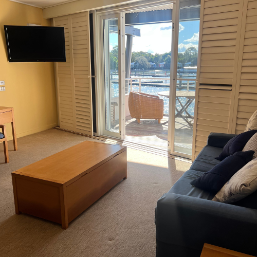 Couran Cove 1 Bedroom Apartment MR8 Lounge Room Image Couran Cove 1 Bedroom Apartment MR8 Lounge Room Image