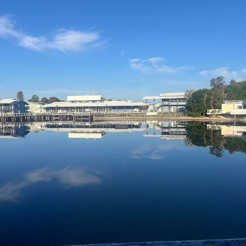 Couran Cove LL25 Lagoon Balcony Image
