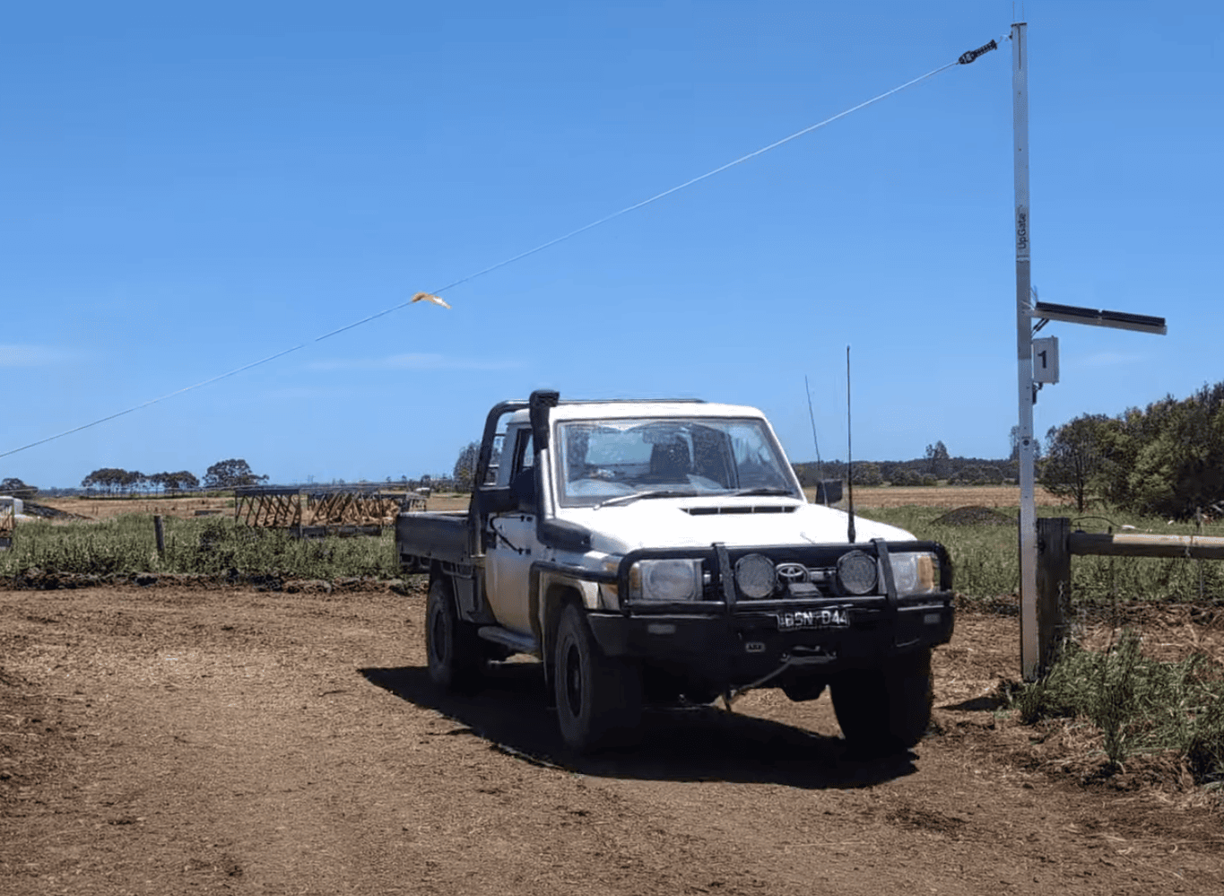 Vehicle passing UpGate