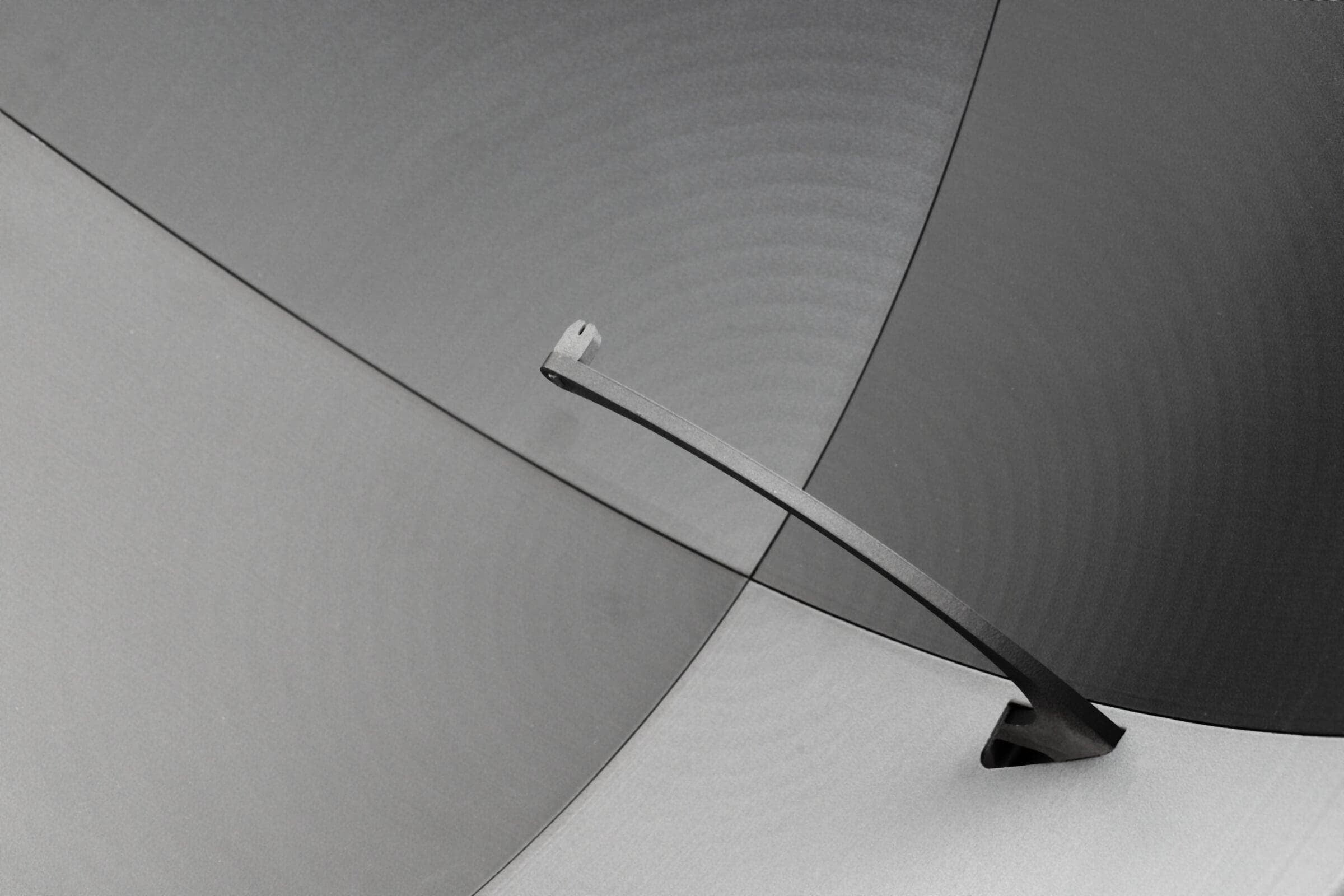 The fixed mount on the TalonFab 580 Parabolic Microphone