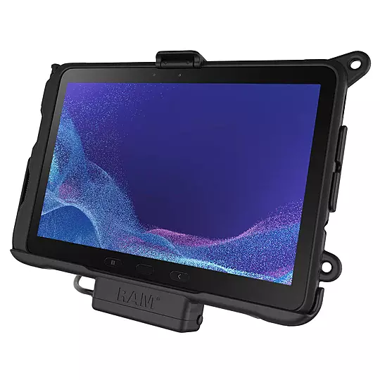Samsung Galaxy Tab Active Pro/ACTIVE4 PRO Vehicle Docking Station with bare wire lead.  Dual powered USBs.