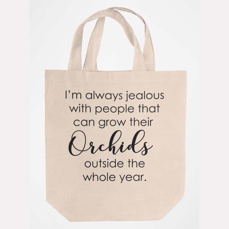 I’m Always Jealous Orchid Medium Tote Bag I’m Always Jealous Orchid Medium Tote Bag