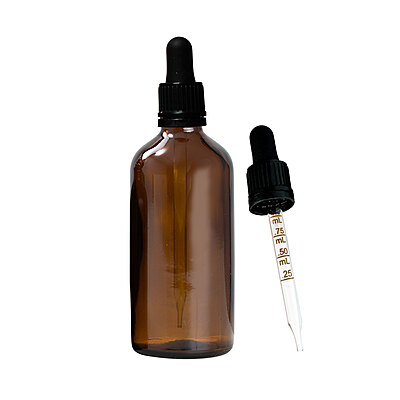 Euro 100ml Bottle Amber