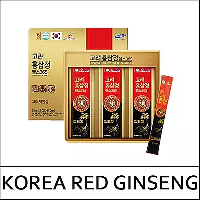 365 Korean Red Ginseng Stick – Box of Daily Herbal Energy Supplement”