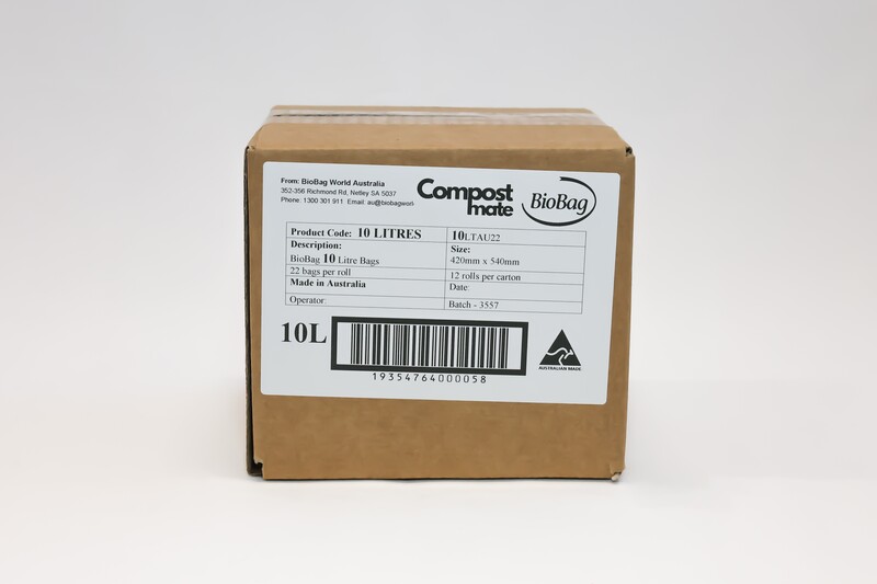 Compost Mate 10L Compostable Bin Liners