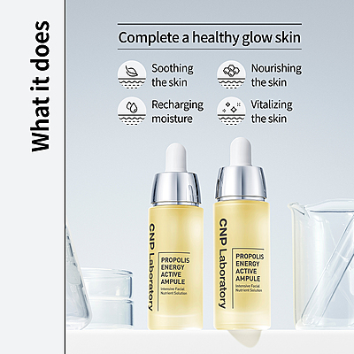 CNP Laboratory Propolis serum to boost skin vitality and calm irritation