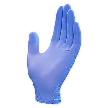 GloveOn Avalon Biodegradable Nitrile Examination Gloves Powder Free Blue GloveOn Avalon Biodegradable Nitrile Examination Gloves Powder Free Blue