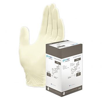 GloveOn Hamilton Sterile Latex Powder Free Surgical Gloves Natural GloveOn Hamilton Sterile Latex Powder Free Surgical Gloves Natural