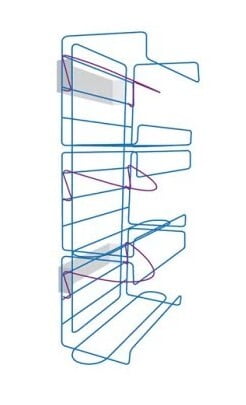 GloveOn Dispenser Metal Wire Frame With Springback Holder Fits 3 Boxes of Gloves GloveOn Dispenser Metal Wire Frame With Springback Holder Fits 3 Boxes of Gloves