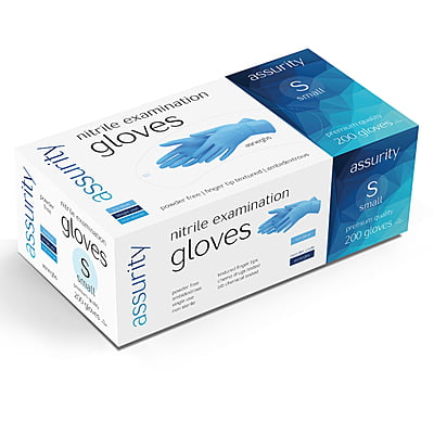 Nitrile Examination Gloves Pack of 200 Nitrile Examination Gloves Pack of 200