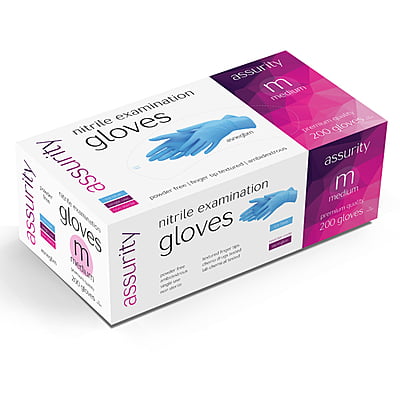 Nitrile Examination Gloves Pack of 200 Nitrile Examination Gloves Pack of 200