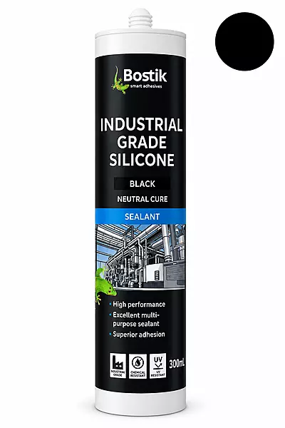 Bostik Industrial Grade Silicon Black - 300ml