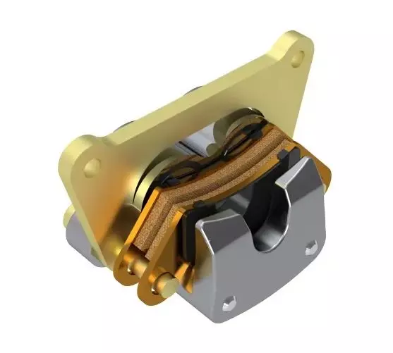 BRAKE CALIPER ASSY W/PADS