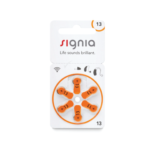 Size 13 batteries - Signia brand