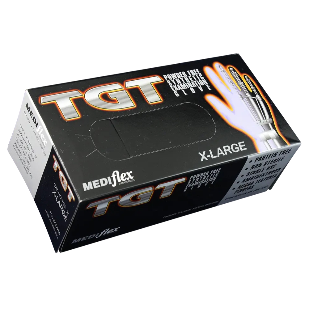 Mediflex TGT Neoprene Examination Gloves Pack Of 100