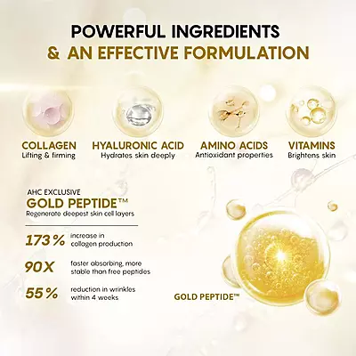 Woman using AHC Defence Real Eye Cream for Face in daily skincare routine