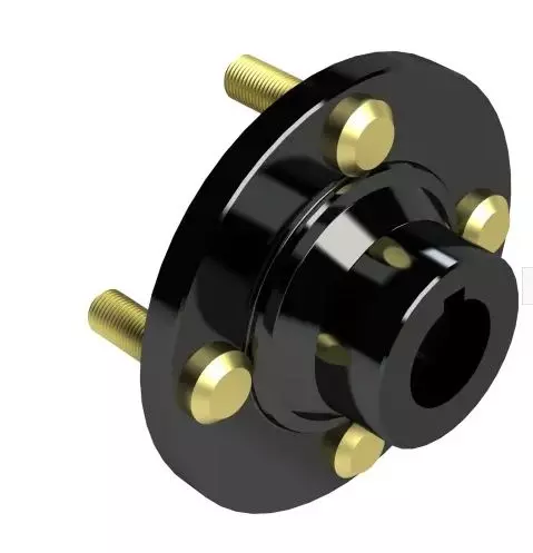 HUB ASSY W/STUDS - WHEEL