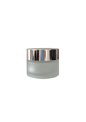 15ml Frosted Glass Jar