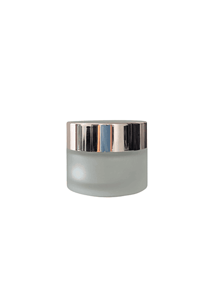 15ml Frosted Glass Jar