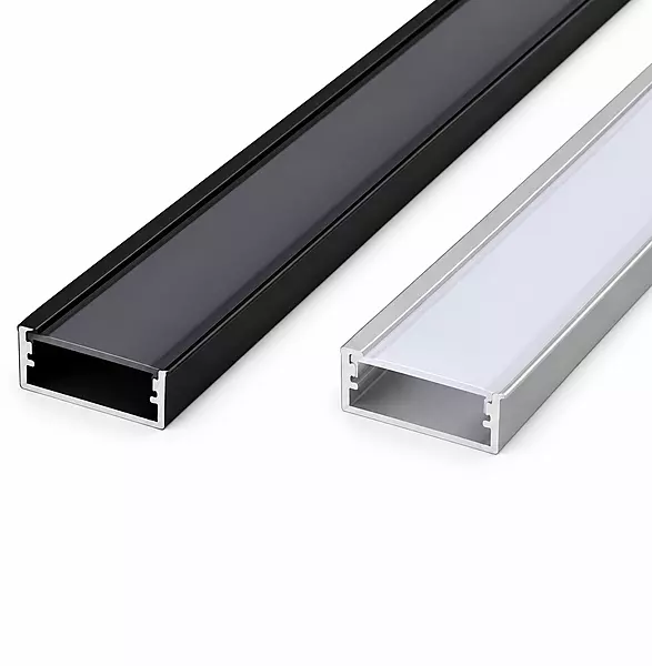 Led Channel Black - Without Lip