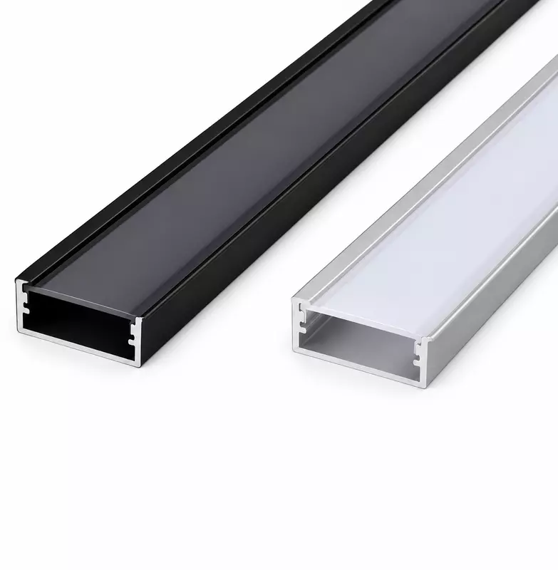 Led Channel Black - Without Lip
