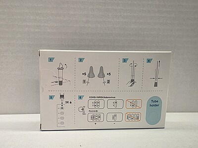 1T AllTest 5in1 Single ADV/RSV/Influenza A+B/Covid Antigen Combo Rapid Test Cassette Nasal Swab