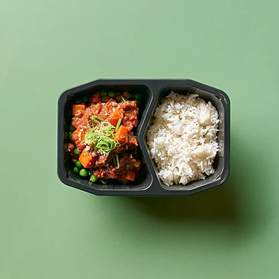Vietnamese Beef Stew, Rice Bò Kho, Mixed Vegetables