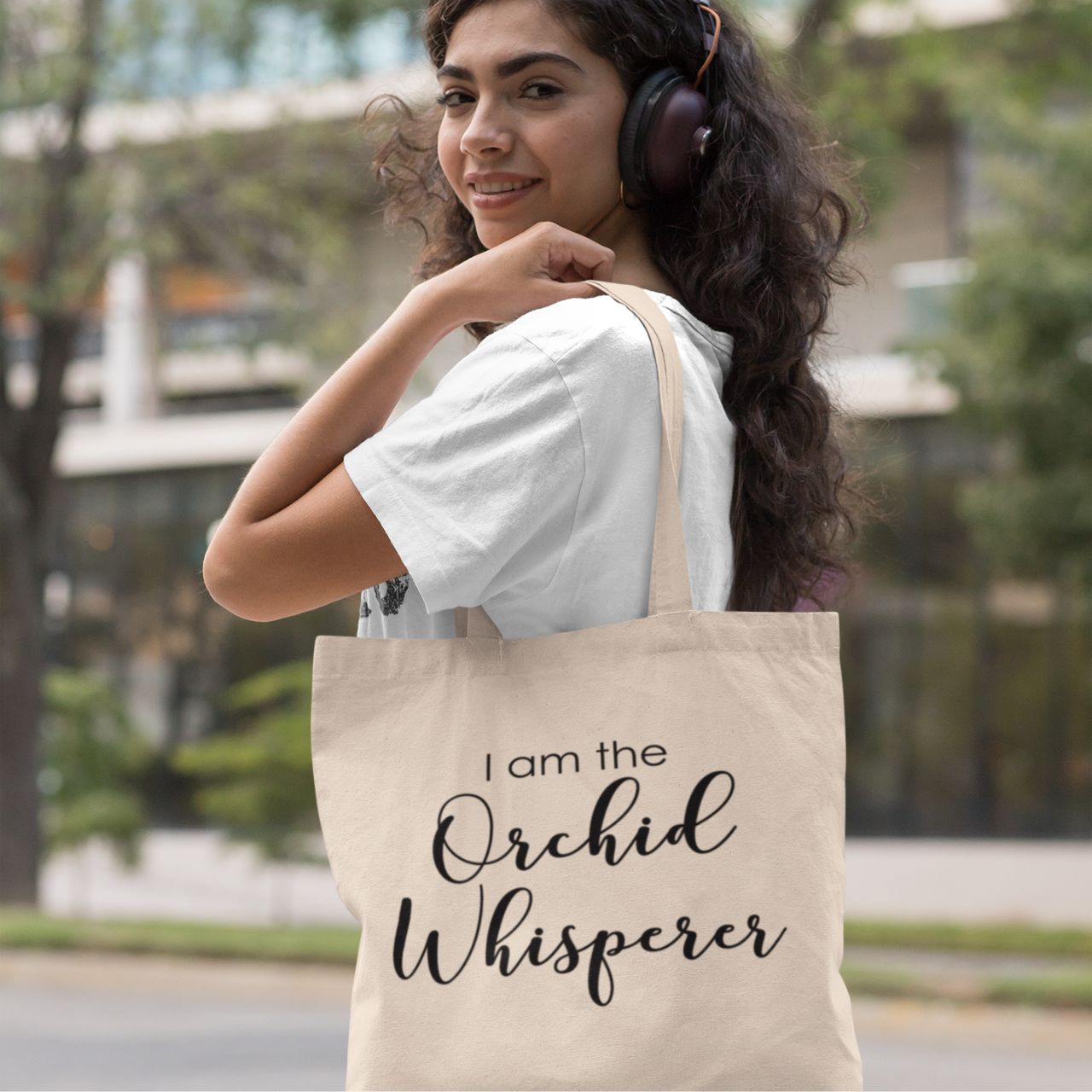 I Am The Orchid Whisperer Tote Bag