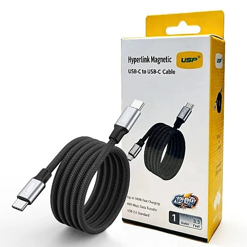 1m Magnetic Cable USB-C to USB-C
