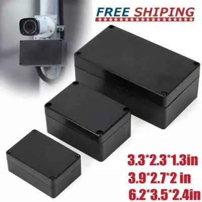 Waterproof Junction box - Black