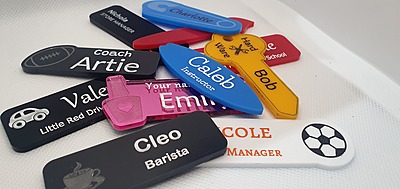 Basic Name Badge 75x25mm