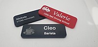 Basic Name Badge 75x25mm Basic Name Badge 75x25mm