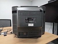 Vintage 21" CRT TV Silver Vintage 21" CRT TV Silver