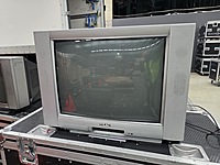 Vintage 27" CRT TV Silver (Teac) Vintage 27" CRT TV Silver (Teac)