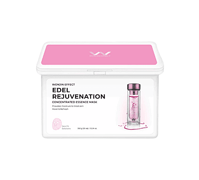 WONJIN EFFECT mask flat lay – 30-piece Korean sheet mask pack