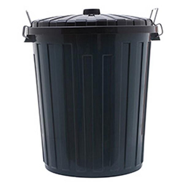 Kleening Essentials Garbage Bin w Dome Lid 75L