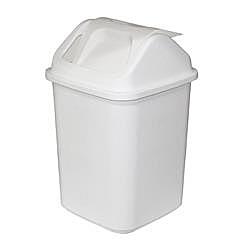 32LT Bin w BLUE Swing Top  [Pack of 2]