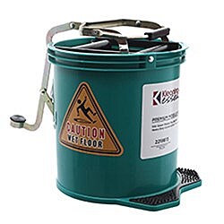 Nab Clean 16lt Mop Bucket GREEN [Carton of 2]