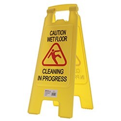 NAB Clean Sign  Caution Wet Floor  [Pack of 6]