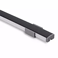 Micro LED Profile Foggy Silver without Lip