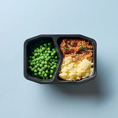Lamb Shepherd's Pie With Creamy Mashed Potato, Peas