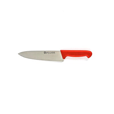 Pro Cooker  Cooks Knife Red 200mm