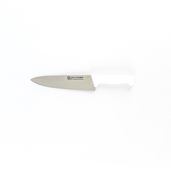 Pro Cooker  Cooks Knife White 200mm