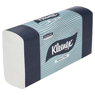 Kleenex Optimum Hand Towel 30.5x24cm 120 Towel Carton of 20 Kleenex Optimum Hand Towel 30.5x24cm 120 Towel Carton of 20