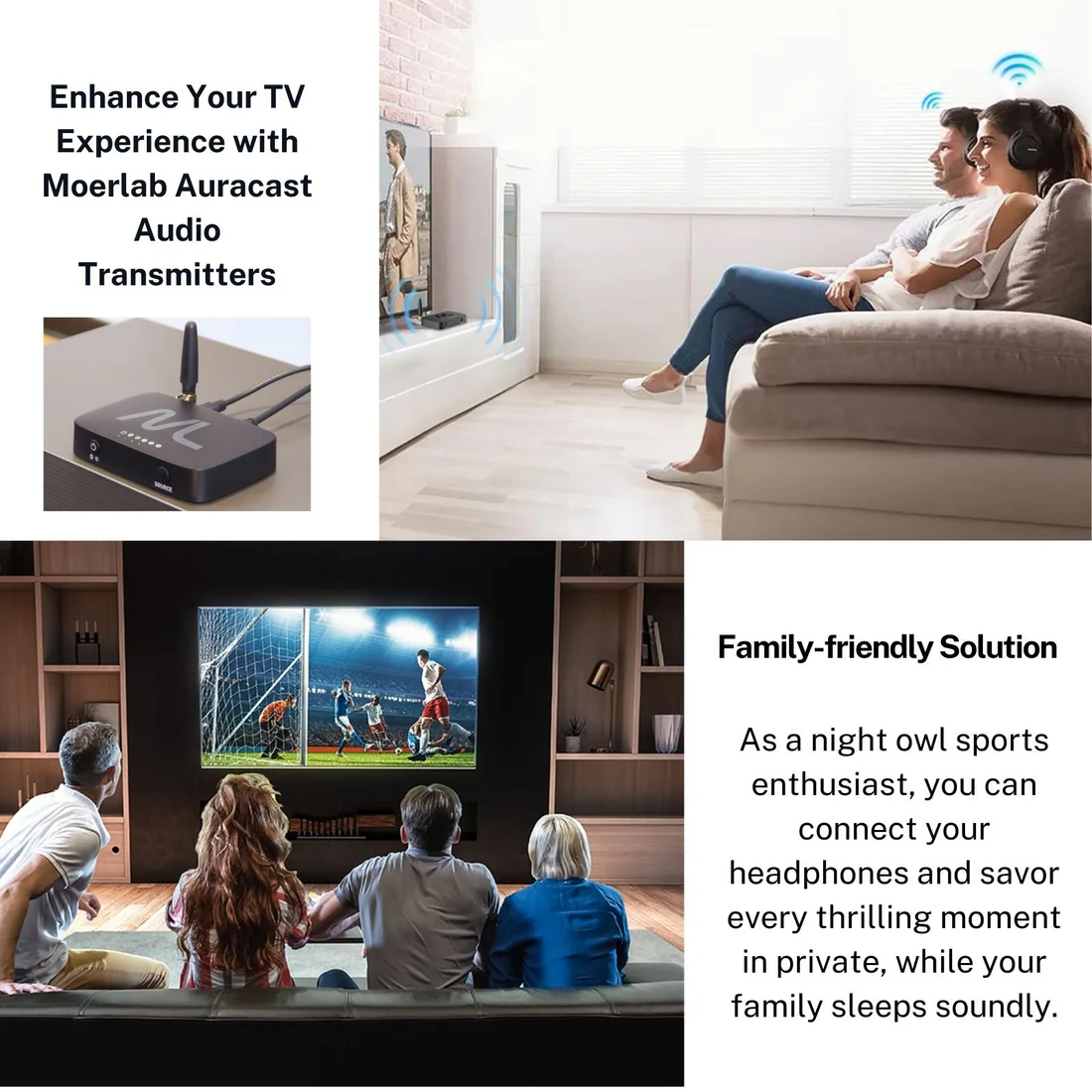 hearMore Auracast Transmitter