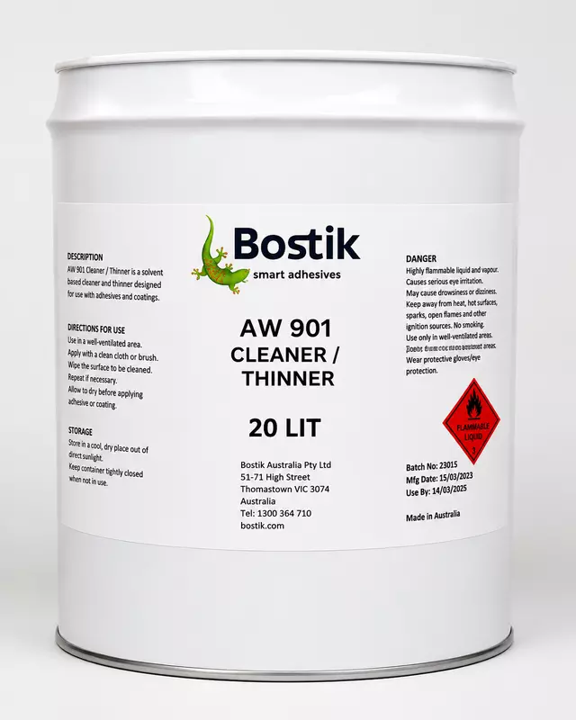 Bostik 901 Cleaner /Thinner  20lt