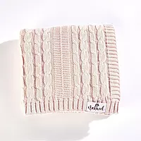 Baby Knit Blanket Sangria