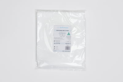 Softmed Disposable Bed Cover 110x230cm Blue Carton of 50 Softmed Disposable Bed Cover 110x230cm Blue Carton of 50